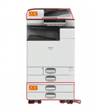理光MC2001/A3彩色多功能數(shù)碼復合機(主機+雙面送稿器+工作臺)