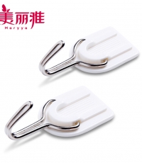 美麗雅HC062818簡色經(jīng)典小粘鉤6個/板